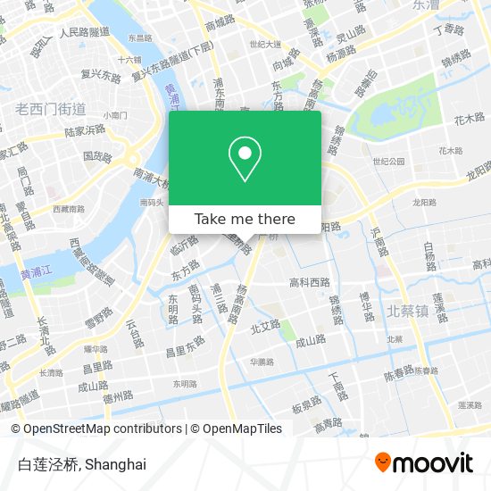 白莲泾桥 map