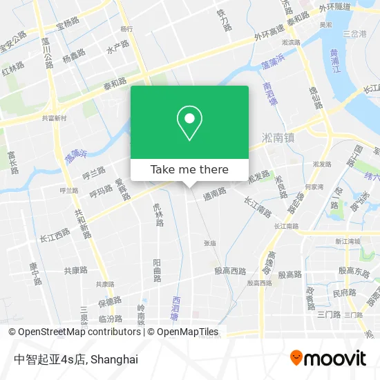 中智起亚4s店 map