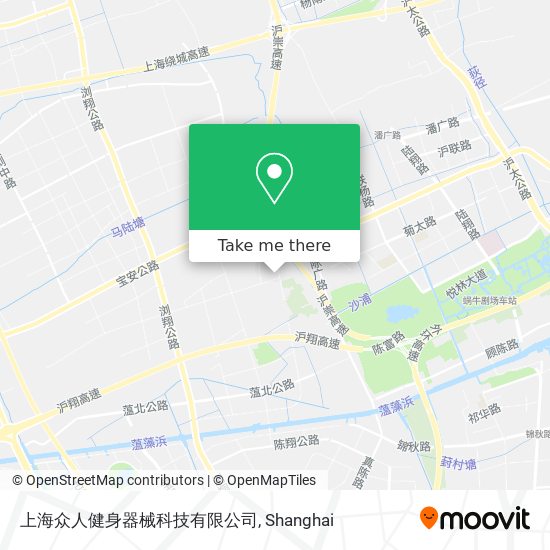 上海众人健身器械科技有限公司 map
