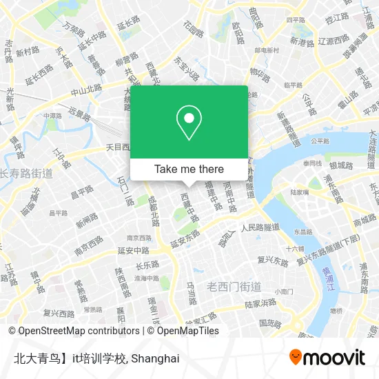 北大青鸟】it培训学校 map