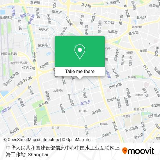 中华人民共和国建设部信息中心中国水工业互联网上海工作站 map