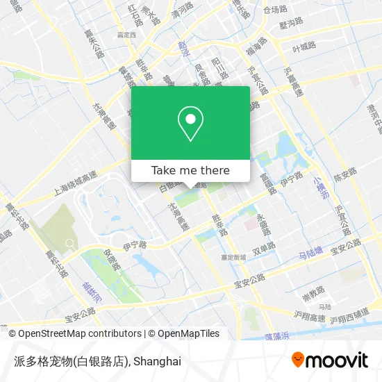 派多格宠物(白银路店) map