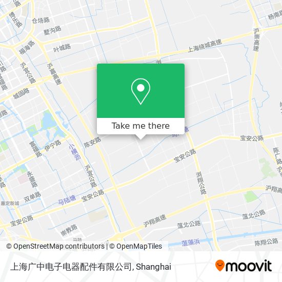 上海广中电子电器配件有限公司 map