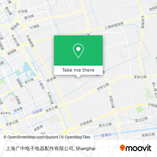 上海广中电子电器配件有限公司 map