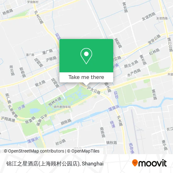 锦江之星酒店(上海顾村公园店) map