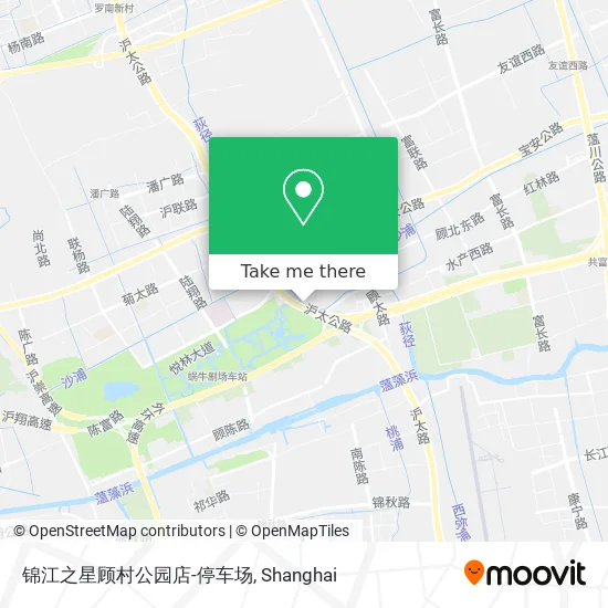 锦江之星顾村公园店-停车场 map