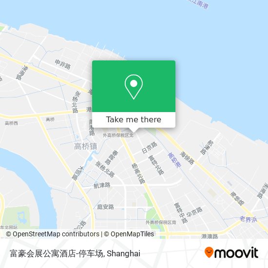 富豪会展公寓酒店-停车场 map