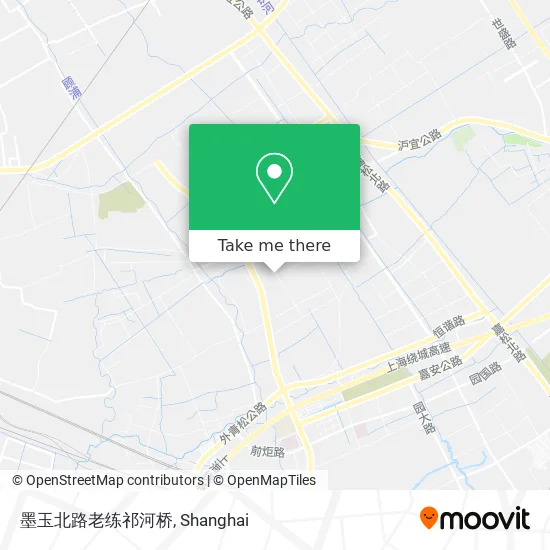 墨玉北路老练祁河桥 map