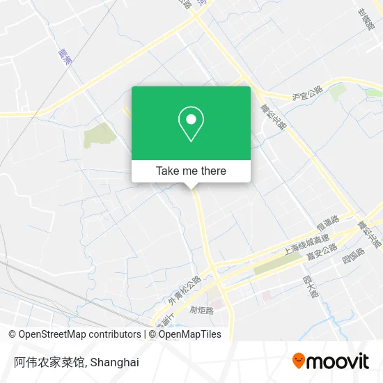 阿伟农家菜馆 map
