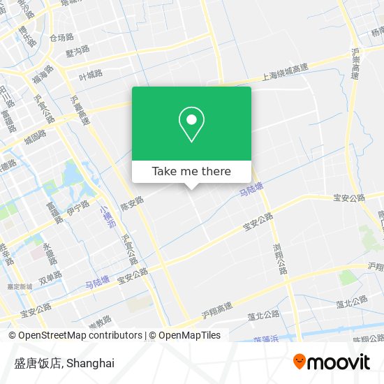 盛唐饭店 map
