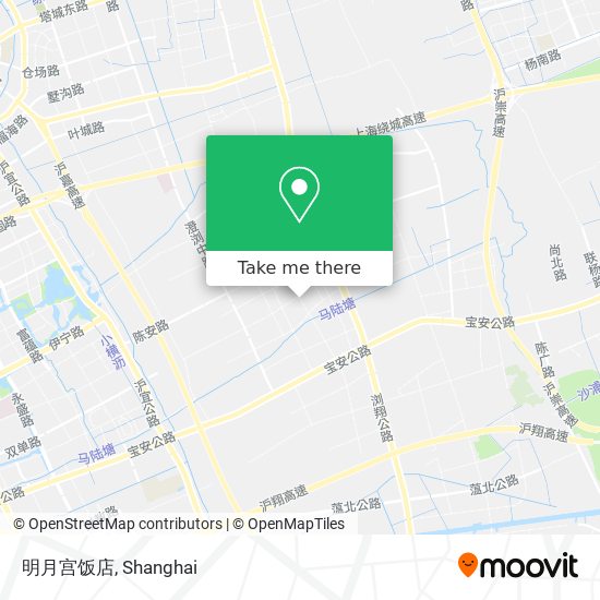 明月宫饭店 map