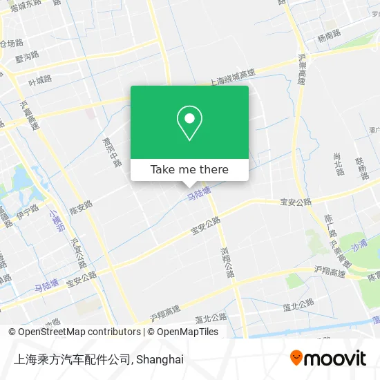 上海乘方汽车配件公司 map