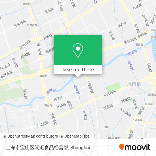 上海市宝山区闽汇食品经营部 map