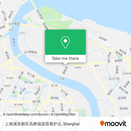 上海浦东新区高桥镇苗苗看护点 map