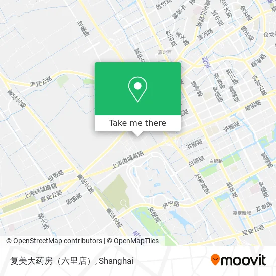 复美大药房（六里店） map