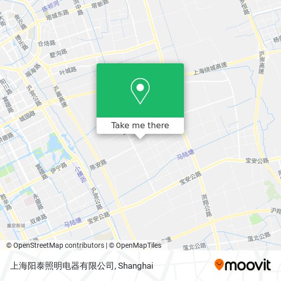 上海阳泰照明电器有限公司 map