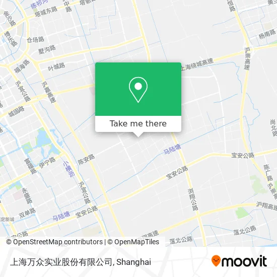 上海万众实业股份有限公司 map