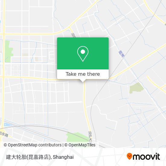 建大轮胎(昆嘉路店) map