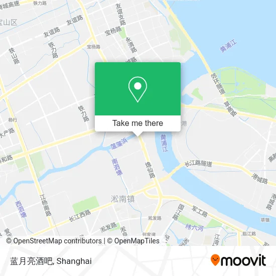 蓝月亮酒吧 map