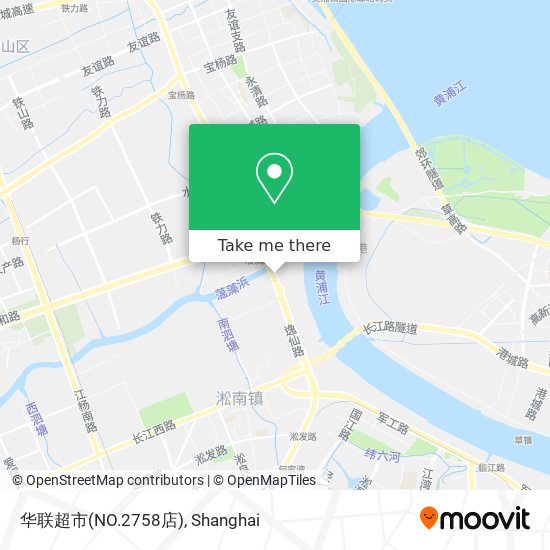 华联超市(NO.2758店) map