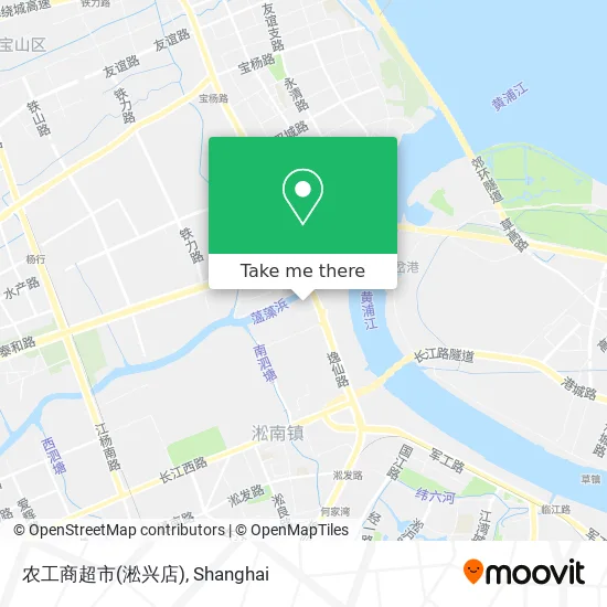 农工商超市(淞兴店) map