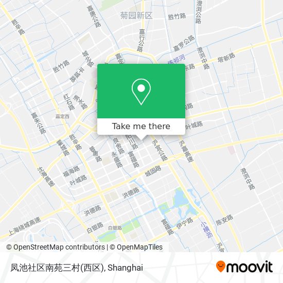 凤池社区南苑三村(西区) map
