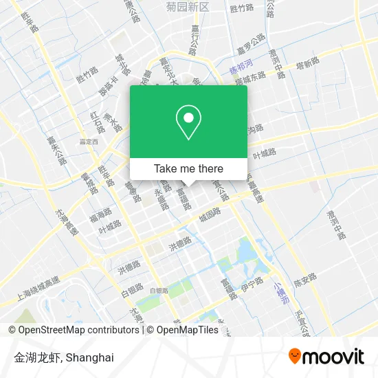 金湖龙虾 map