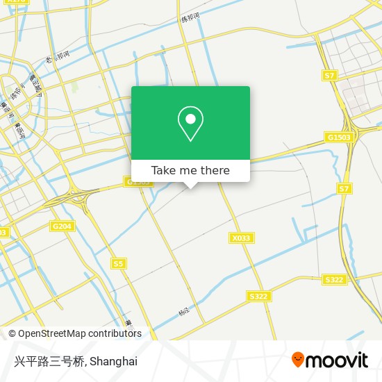 兴平路三号桥 map