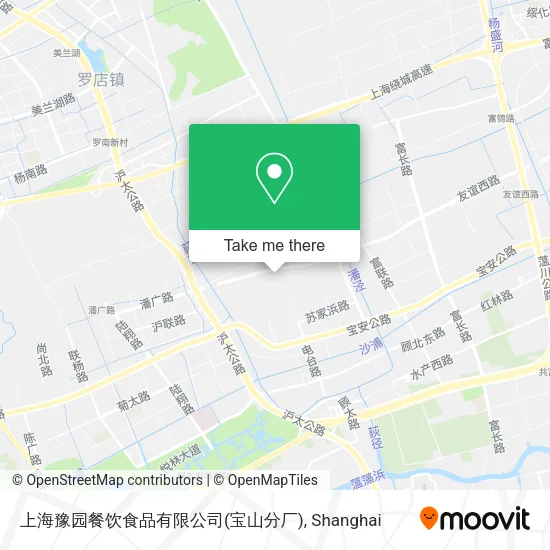 上海豫园餐饮食品有限公司(宝山分厂) map