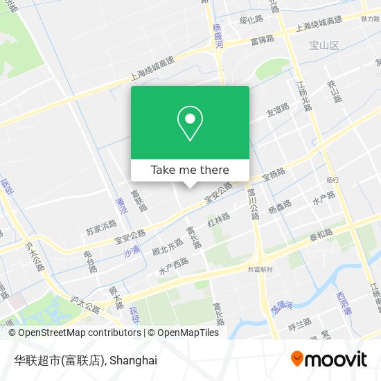 华联超市(富联店) map