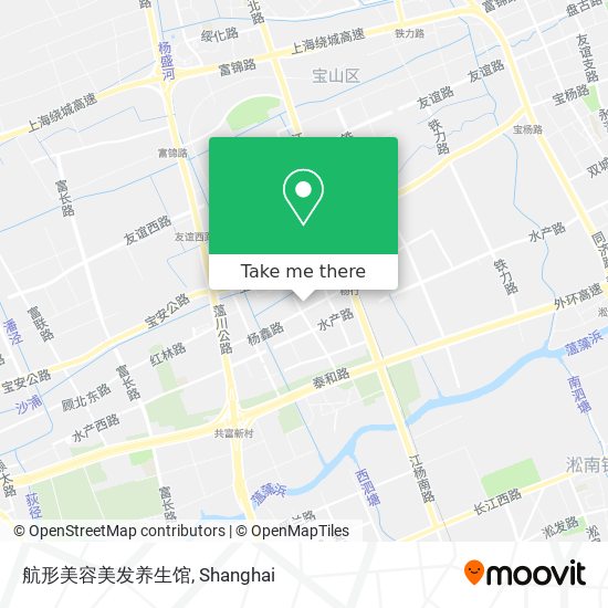 航形美容美发养生馆 map