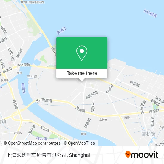 上海东意汽车销售有限公司 map
