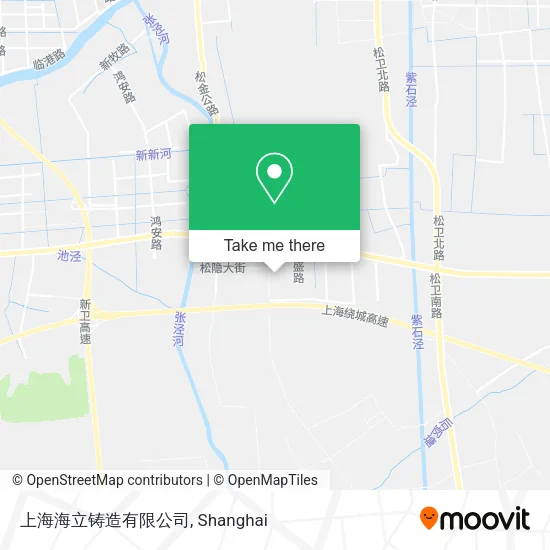 上海海立铸造有限公司 map