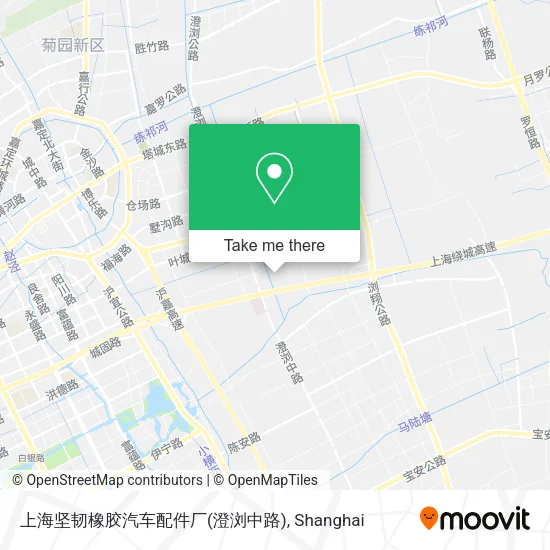 上海坚韧橡胶汽车配件厂(澄浏中路) map