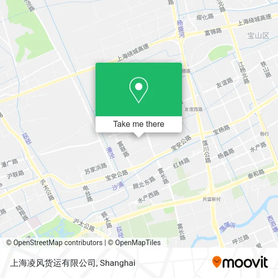 上海凌风货运有限公司 map