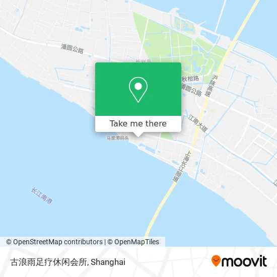 古浪雨足疗休闲会所 map
