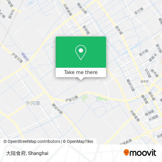 大陆食府 map