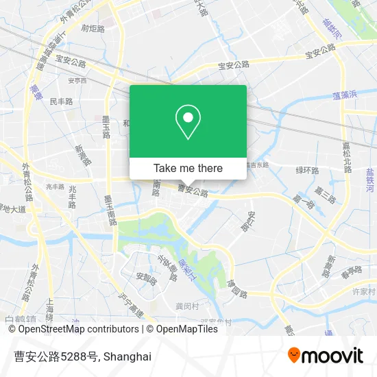 曹安公路5288号 map