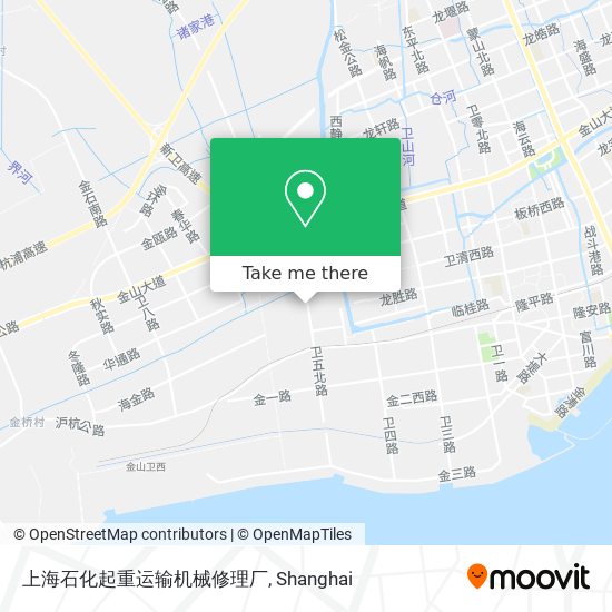 上海石化起重运输机械修理厂 map