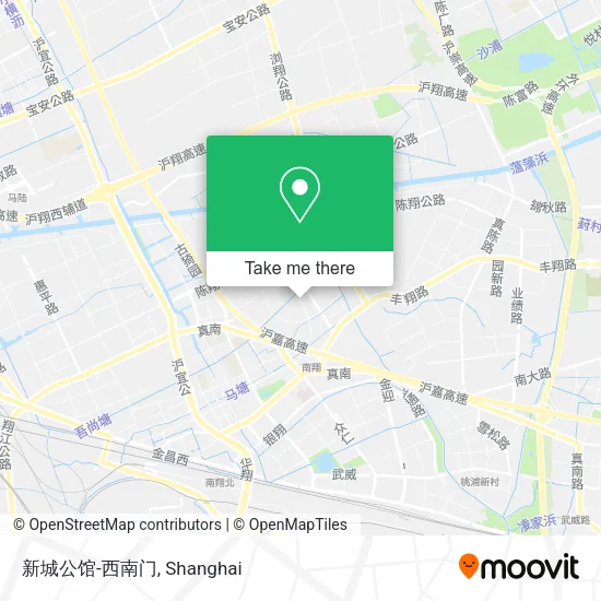 新城公馆-西南门 map