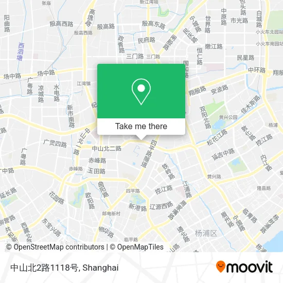 中山北2路1118号 map