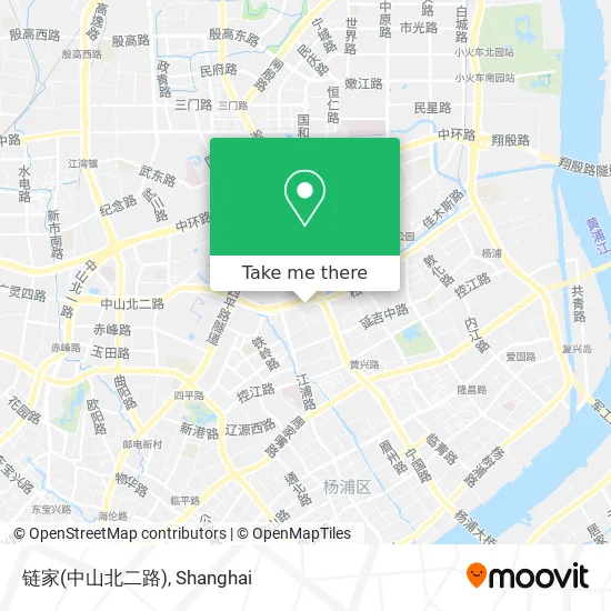 链家(中山北二路) map