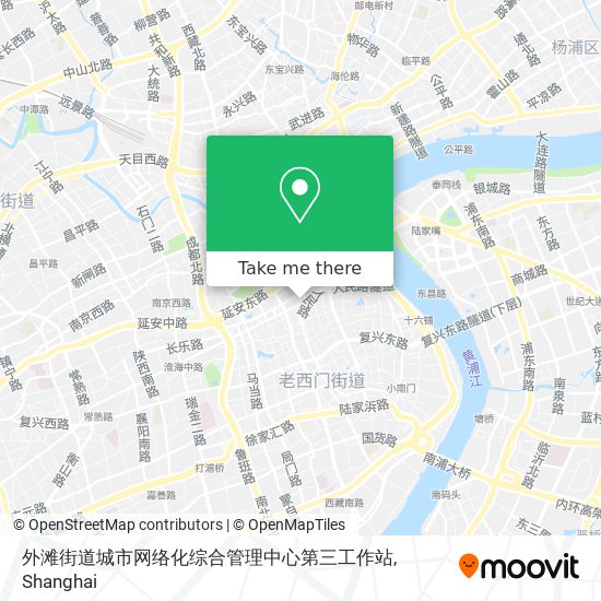 外滩街道城市网络化综合管理中心第三工作站 map