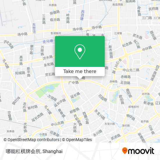 哪能杠棋牌会所 map