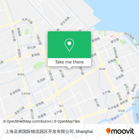 上海吴淞国际物流园区开发有限公司 map