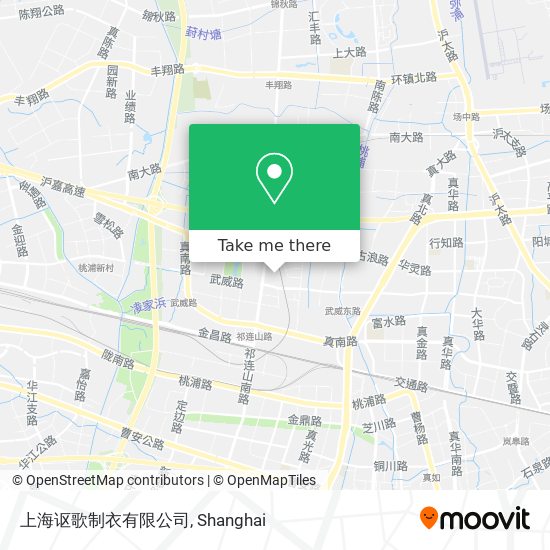 上海讴歌制衣有限公司 map