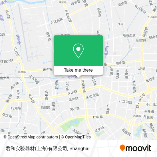 君和实验器材(上海)有限公司 map