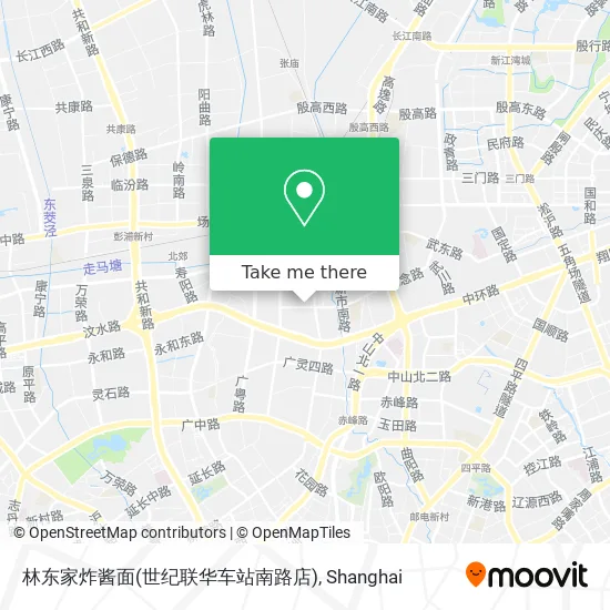林东家炸酱面(世纪联华车站南路店) map