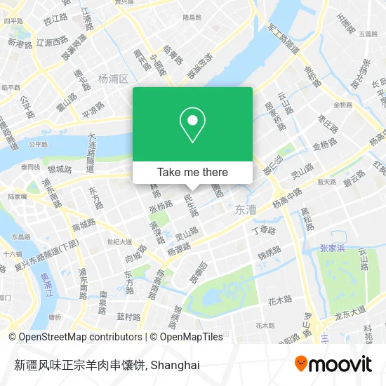 新疆风味正宗羊肉串馕饼 map