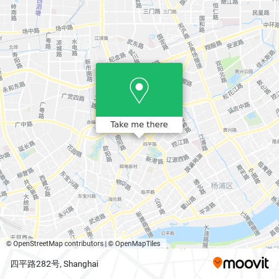 四平路282号 map